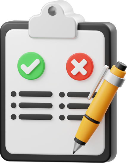 Pros And Cons 3D Icon